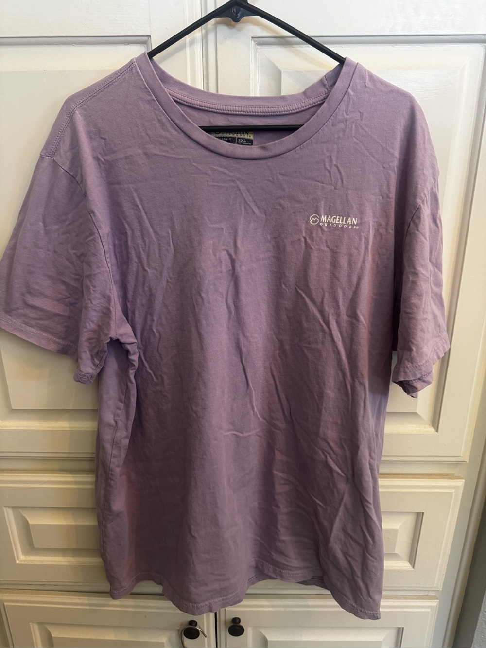 Magellan Outdoors Men's Lilac Short Sleeve Crew Tee